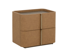 Sunpan 112015 - Jamille Nightstand - Small - Cognac